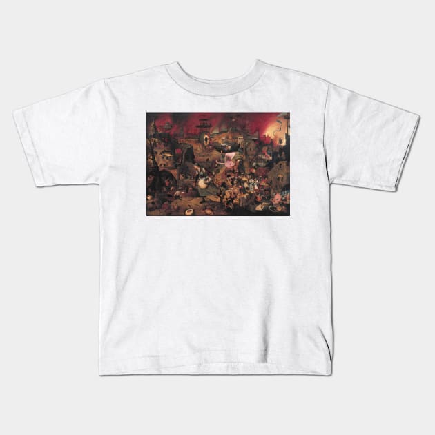 Dulle Griet by Pieter Bruegel the Elder Kids T-Shirt by Classic Art Stall